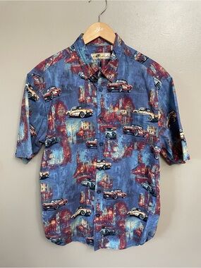 Joe Marlin GM Corvettes Classic Vtg Cars Shirt Large